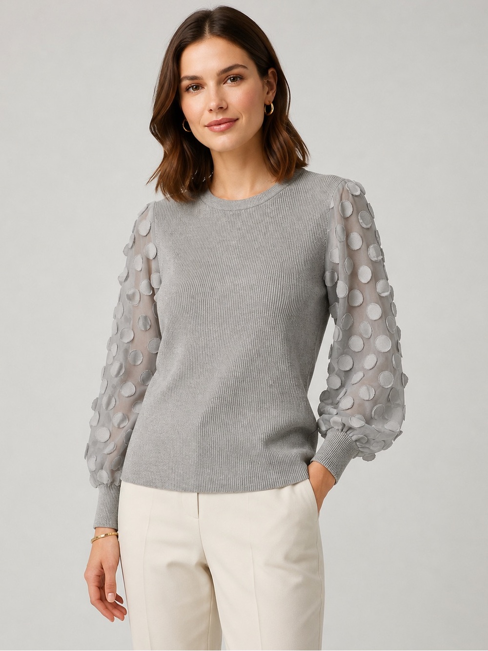 🎉5 for $45🎉 Cable & Gauge top blouse shirt size L
